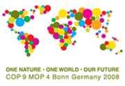 Logo de la 9e Conférence sur la biodiversité